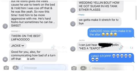 leaked text messages jacki love is blind|Love is Blind season 4 leaked text messages: Jackie。